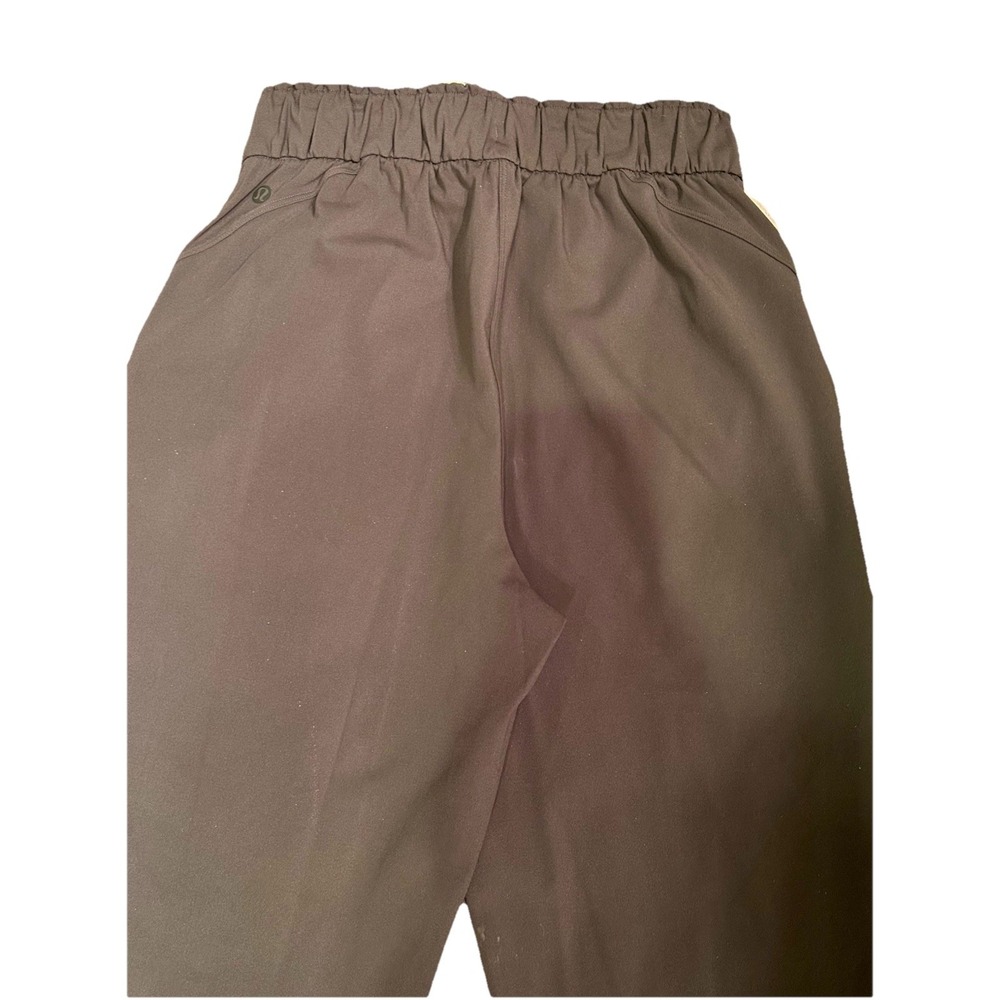 Lululemon Keep it Moving Jogger Drawstring‎ Olive Green Casual Pants Size 4 - Picture 4 of 10